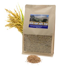 SAYOYO Rice Husks 2L Organic Rice Husks for Plants, Flowers, Greenhouses and Vegetables, Natural Litter for Chickens, Hamsters, Rabbits, 250 g