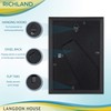 Langdon House 4x6 Picture Frames Set (Gold, 6 Pack) Distinguished