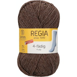 Regia 9801276 4-Ply Sock Knitting Yarn, 50 g Ball, 13 x 6 x 7 cm