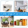 3PCS Aquarium Thermometer Strip 61-122℉(15-50°C), Easy-to-Read Fish Tank Thermometer Stick