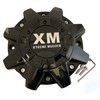 395L212 XM Xtreme Mudder Gloss Black Wheel Center Cap C-5240-1-SC