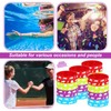 Tondiamo 48 Pcs Noah's Ark Rubber Bracelets Bulk Christian Rubber