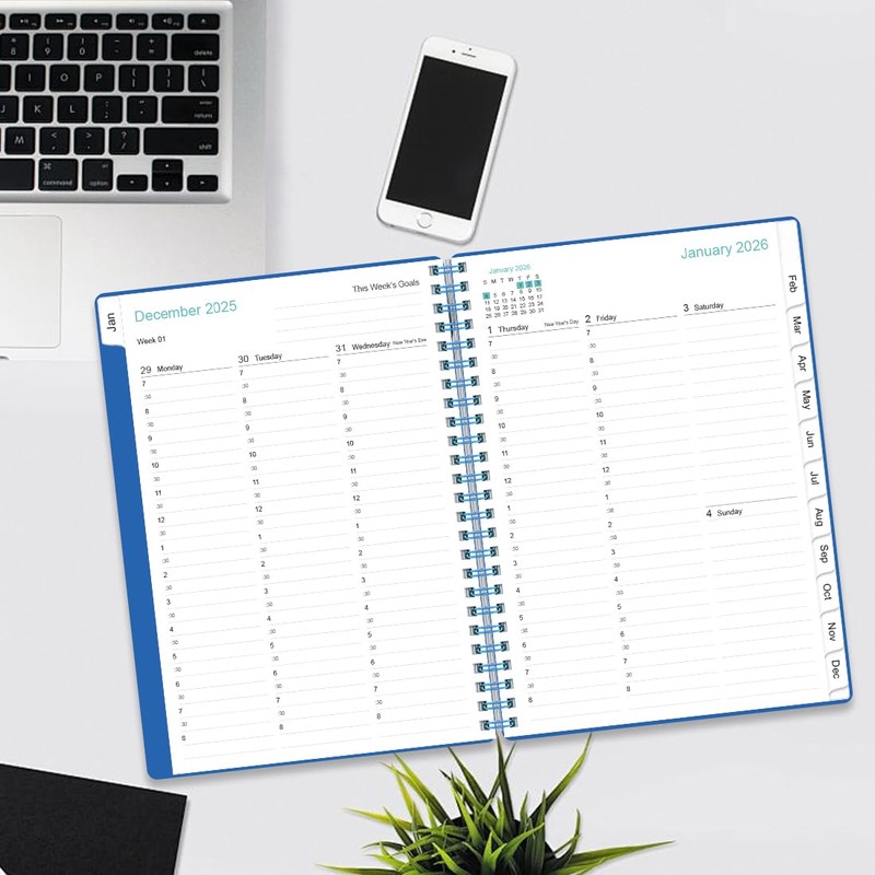 2026 Appointment Book & Planner - A5 Daily Hourly Planner