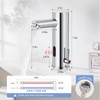 Automatic Touchless Bathroom Sink Faucet Sensor Motion Activated Commercial Hands