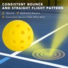 PICKLETECH Pickleball 20 Pack - 40 Holes Yellow Outdoor Pickleball