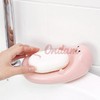 The Ondam Cute Otter Soap Dish, Holder, and Foaming Net Soap Set 3ea