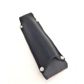 Leather Pen Light Flashlight Holster for Streamlight Stylus and other AAA battery LED Flashlights (Black)