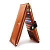 ANDOILT Womens Genuine Leather Wallet RFID Blocking Credit Card Holder