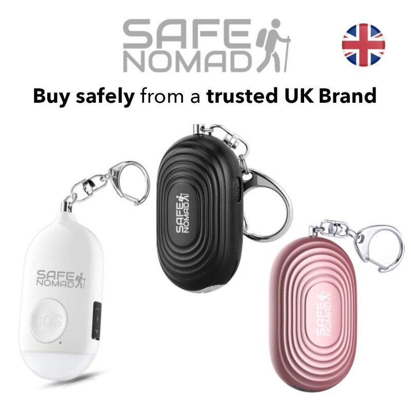 Personal Alarm for Women. Police Approved Panic/Rape Alarm with LED
