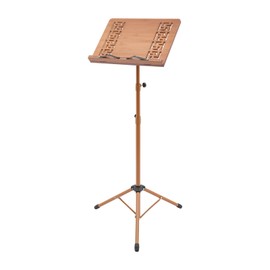 Music Stand, Sheet Music Stand, Music Stand for Sheet Music, Professional Portable Wooden Music Stand with Adjustable Metal Tripod for Musicians, Versatile Music Stand for Home, Studio