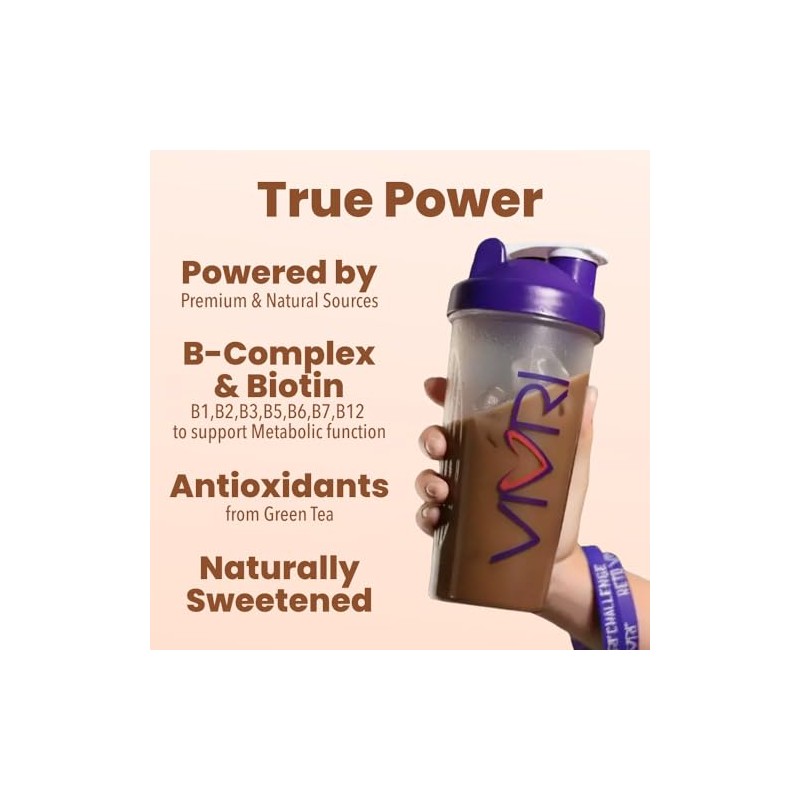 VIVRI Power Me! Bebida con Cafeina en Polvo de Sabor