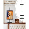 Baemin Weighted Base Tabletop Easel (Metal Easels for Display) (29"