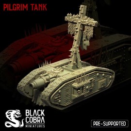 Trench Crusade Terrain - Pilgrim Tank B (cannon variant)