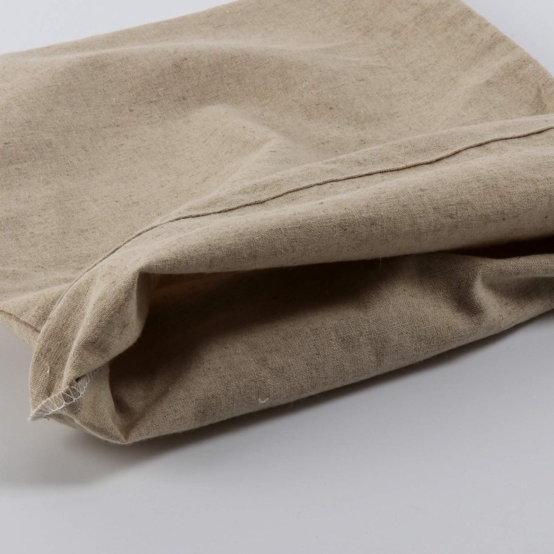 Reusable Bread Bags Made of Organic Linen, Pack of 5,