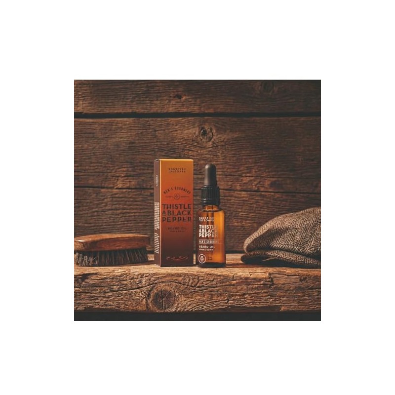 Scottish Fine Soaps Men's Grooming Thistle & Black Pepper Beard