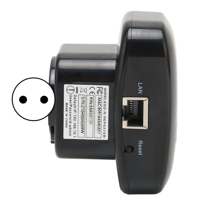 WIFI Extender 360 Degree Wireless Coverage 300Mbp 2.4Ghz LAN Port