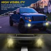 PIT66 Front Bumper Fog Light, Compatible with 2011-2014 Ford F150