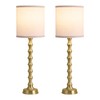 EUO 30.5" Gold Buffet Table Lamps Set of 2 with