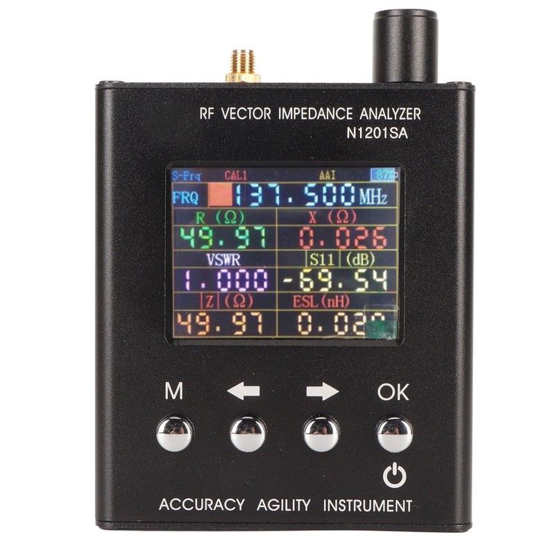N1201SA RF Antenna Analyzer 34.375MHz Vector Impedance Portable SWR Antenna
