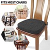 SINOSSO Thickened 2.5" Dining Chair Cushion, Soft Blended High Density