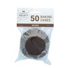 Culpitt Select Brown Baking Cases, Greaseproof Paper Baking Cups, 50mm