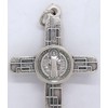 GTBITALY 10.674.31 ms Cross of Saint Benedict Silver with Mosaic