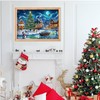 Lxmsja 5D Diamond Painting Christmas, Diamond Painting Christmas Eve Adults,