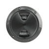 Osculati Inspection hatch screw lock black 125 mm