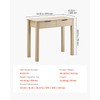 VEVOR Small Desk with Drawers, Wooden Table for Home Office,