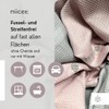 4 x niicee® microfibre cloths, cleaning cloth, all-purpose cloth, car