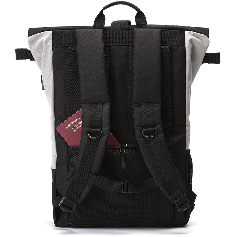 Ela Mo Women's School Backpack, Rolltop, Beautiful, Comfortable and Sophisticated,