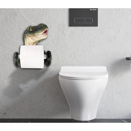 Dinosaur Toilet Paper Holder Wall Mount Dino toulet Paper Holder Kid Toilet Paper roll Holder Cute Bathroom Toilet Paper Holder Toilet roll Holder Wall Decor