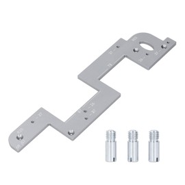 Plantillas de Enrutamiento de Plantilla de Enrutador Ranurado para Carpintería de Aleación de Aluminio para Carpintería