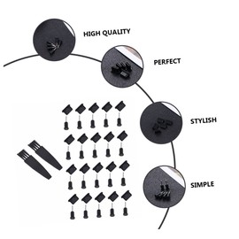 TEHAUX 20 Pairs Type C Dust Protective Covers Earphone Stoppers Plugs Easy Installation Compatible with Type C Devices Dust Protection for Electronics