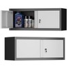 STEELIST Metal Garage Storage Cabinet, Locking Cabinet Wall Mounted, 12.8"