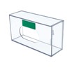 CLSSLVVBN Glove Dispenser Box, Clear Disposable Face Mask Box Holder,