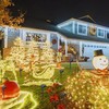 Dazzle Bright 2 Pack Solar String Lights Outdoor, Total 80FT