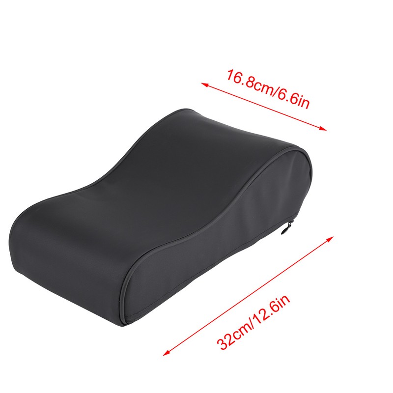 Universal Leather Car Armrest Pad Memory Foam Auto Cushion Mat