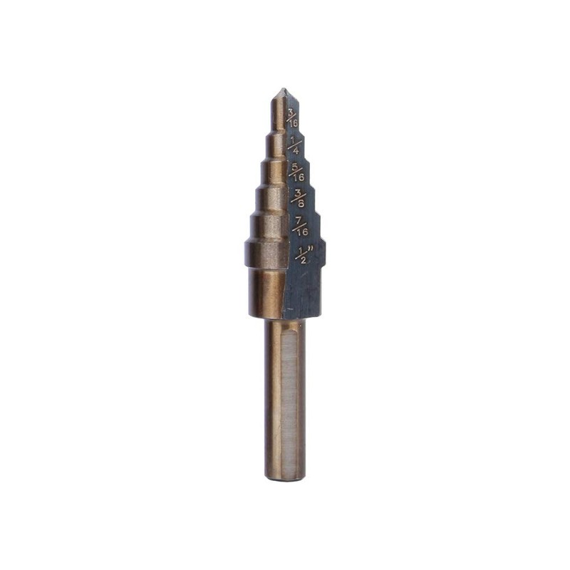 Ti Coated HSS Step Drill Bit Set for Wood Plastic