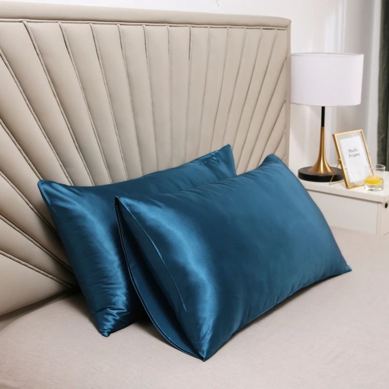 Silk Pillowcase – 100% Silk Pillow Cover, Hair Beauty Silk