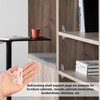 Sopoloray 20Pcs Plastic Locking Shelf Support Pegs 5mm Peg x