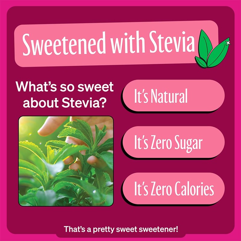 Zevia Zero Sugar Soda, Cran-Raspberry, 12 oz Cans (24-Pack) –