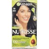 Garnier Hair Dye Nutrisse shade 10, Ebony Black (EBANO NEGRO)