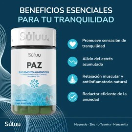 Ansiedad Suplemento Gomitas Anti Estrés Magnesio Sin Gluten                                                                                           