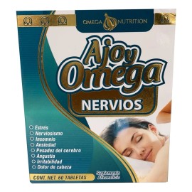 Ajo Omega Nervios Nutrition Estrés Ansiedad Insomnio Sabor