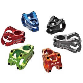 Funn Crossfire MTB Stem, Bar Clamp 35mm, Lightweight and Strong Alloy Stem for Mountain Bike (Length 35mm, Black)