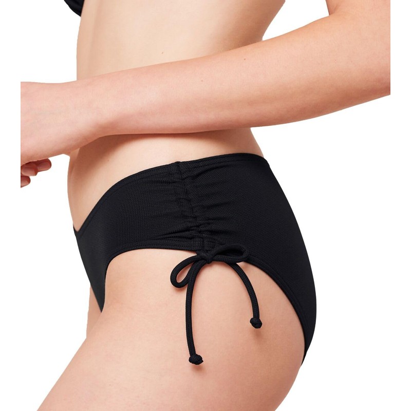 Triumph Women's Summer Glow Midi Sd Bikini Bottoms, Black, 12