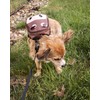 Pet Life 'Mooltese' Large-Pocketed Compartmental Animated Dog Harness Backpack, Medium,