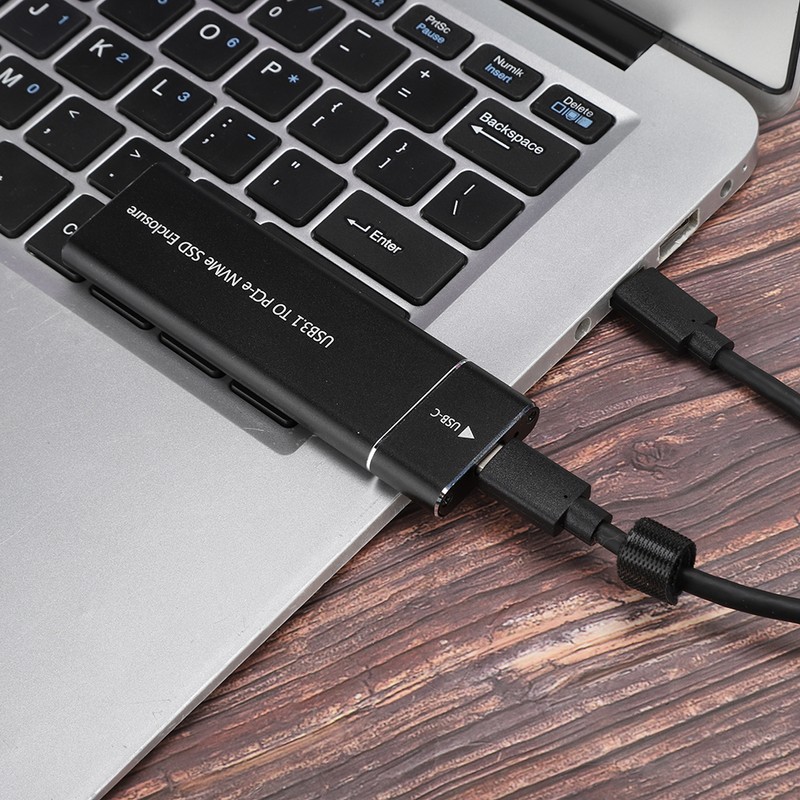 USB3.1 to M.2 for NVME HDD Enclosure for Windows 98