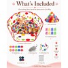 GSPIM Cat Ball Pit with 227 Pcs Interactive Cat Toys,